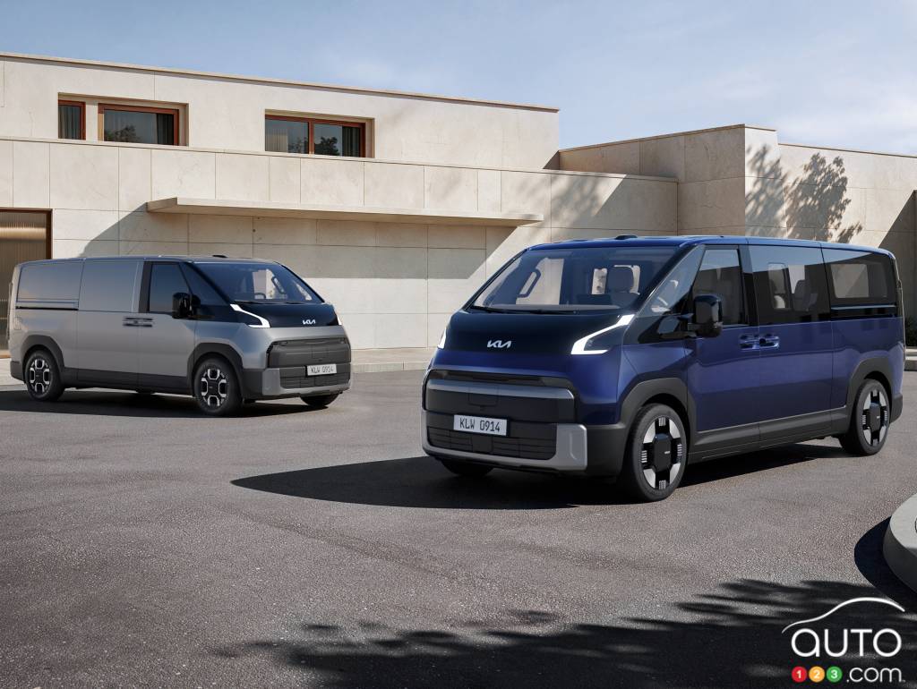The 2027 Kia PV7, destined for Europe and Asia